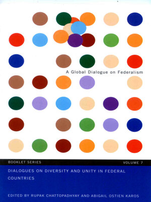 cover image of Dialogues on Diversity and Unity in Federal Countries